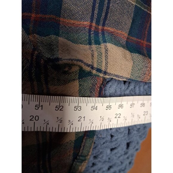 Pendleton Mens Medium Plaid Long Sleeve Button-Down Shirt - Picture 6 of 6